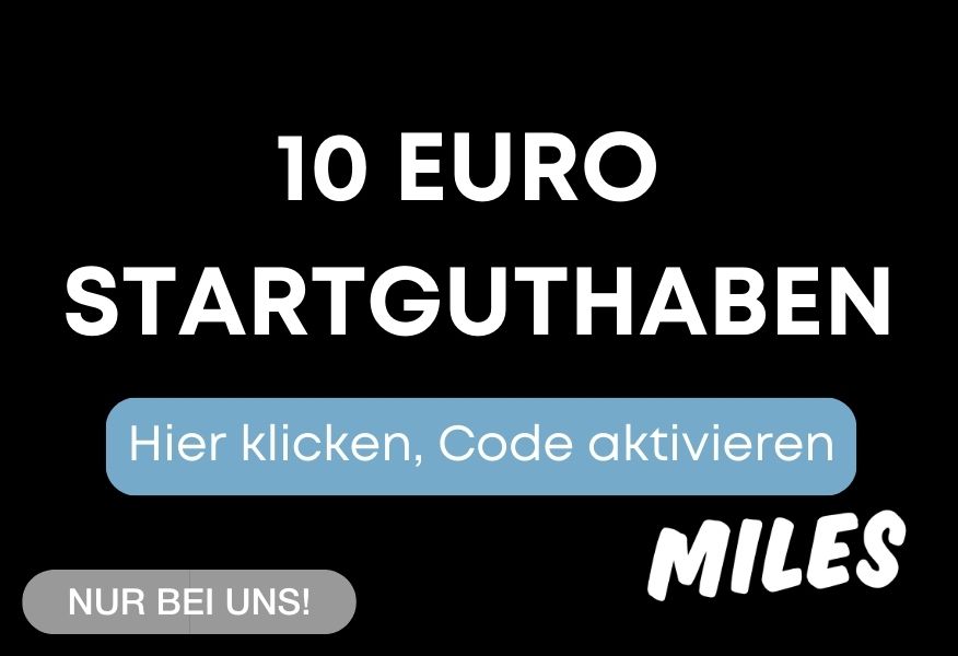 MILES Promo Code Gutschein geschenkt Februar Guthaben € - 10 2024 Carsharing